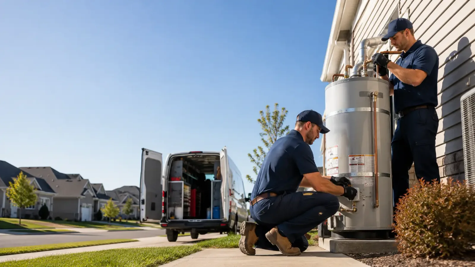 Water Heater Installation in Chamberlain, SD